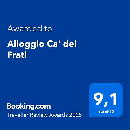 Alloggio Ca' Dei Frati Carceri Екстериор снимка